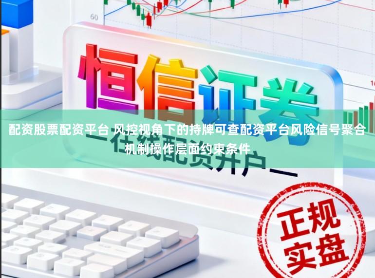 配资股票配资平台 风控视角下的持牌可查配资平台风险信号聚合机制操作层面约束条件