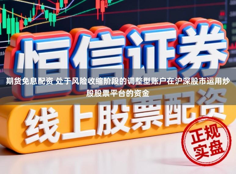 期货免息配资 处于风险收缩阶段的调整型账户在沪深股市运用炒股股票平台的资金