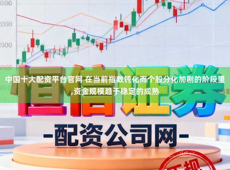 中国十大配资平台官网 在当前指数钝化而个股分化加剧的阶段里,资金规模趋于稳定的成熟