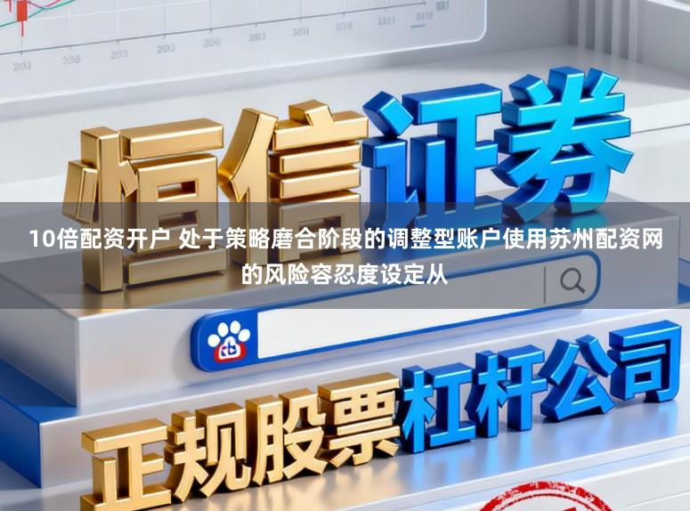 10倍配资开户 处于策略磨合阶段的调整型账户使用苏州配资网的风险容忍度设定从
